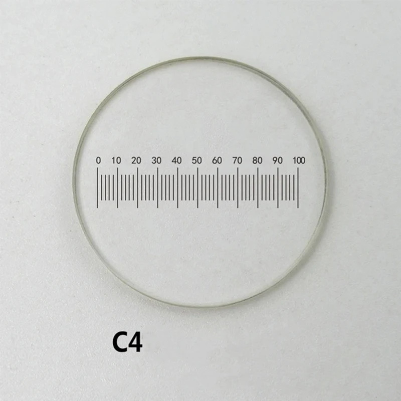 

0,01 мм 0,5 мм 0,1 мм объективная сетка крестовый микроскоп окуляр микрометр сценический калибровочный микрометр для объективного микроскопа