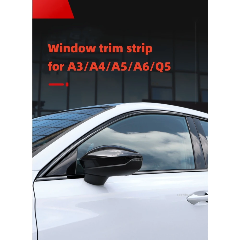 Отделка для окна из нержавеющей стали Audi A3/A4/A5/A6/Q5