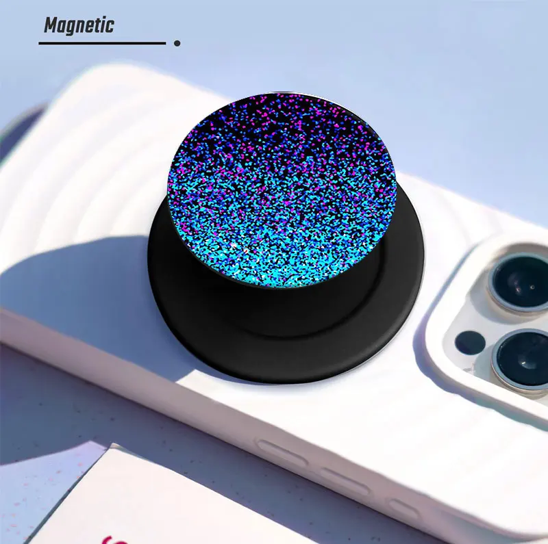 Фото Магнитный держатель для телефона Popped Magnetic Phone Socket для MagSafe, совместимый с iPhone 17, 16, 15, 14 Pro Max Plus - синий №2