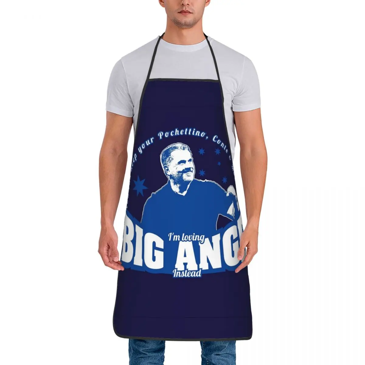 I'm Love большой Ange вместо Postecoglou фартук шеф-повара готовки кухни передник для