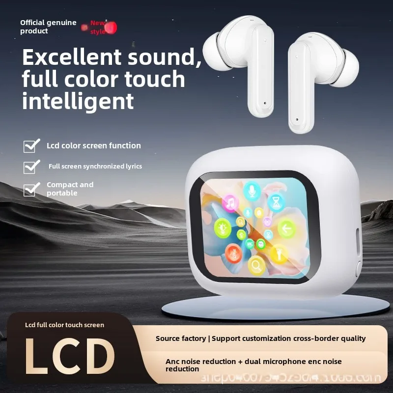 DAIDAN Y18 Pro TWS Наушники ANC Bluetooth 5 4 Настоящие беспроводные наушники Спортивные