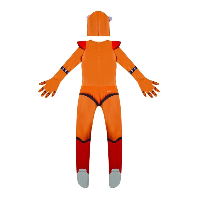 Детские костюмы на Хэллоуин для мальчиков аниме Sundrop FNAF Phantom Freddie одежда косплея