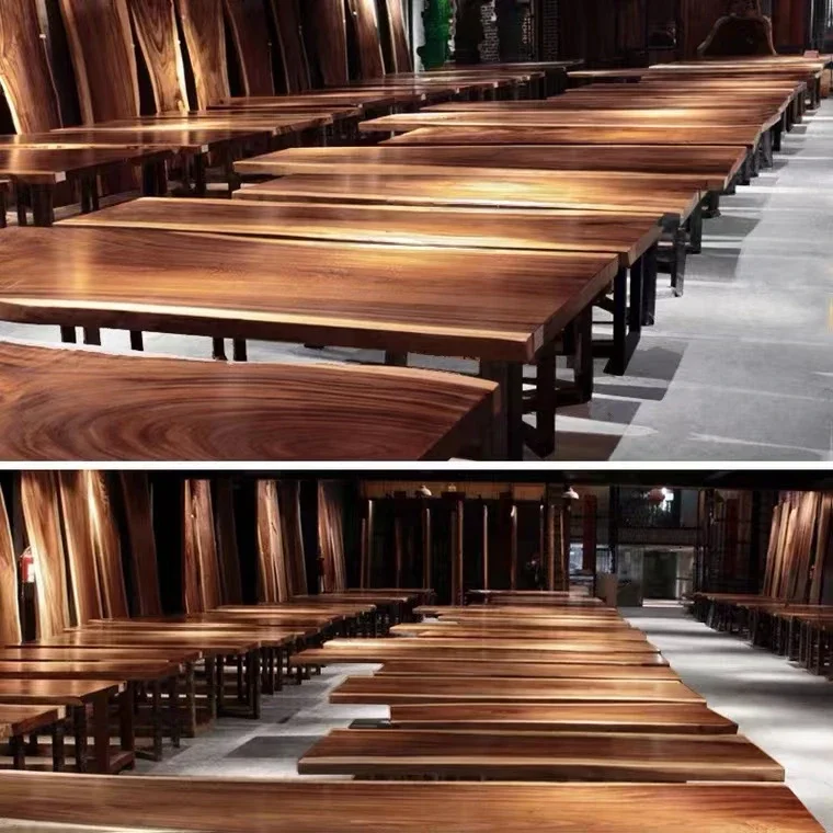 Более специальный большой размер деревянная столешница для обеденного стола