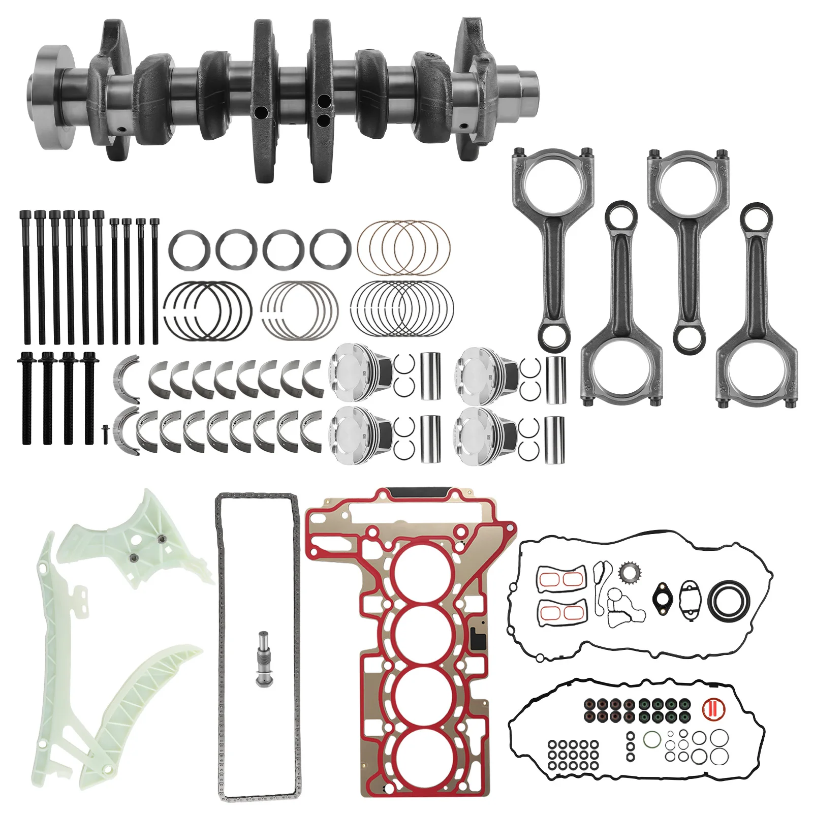 Комплект для капитального ремонта коленчатого вала/контроны/комплект