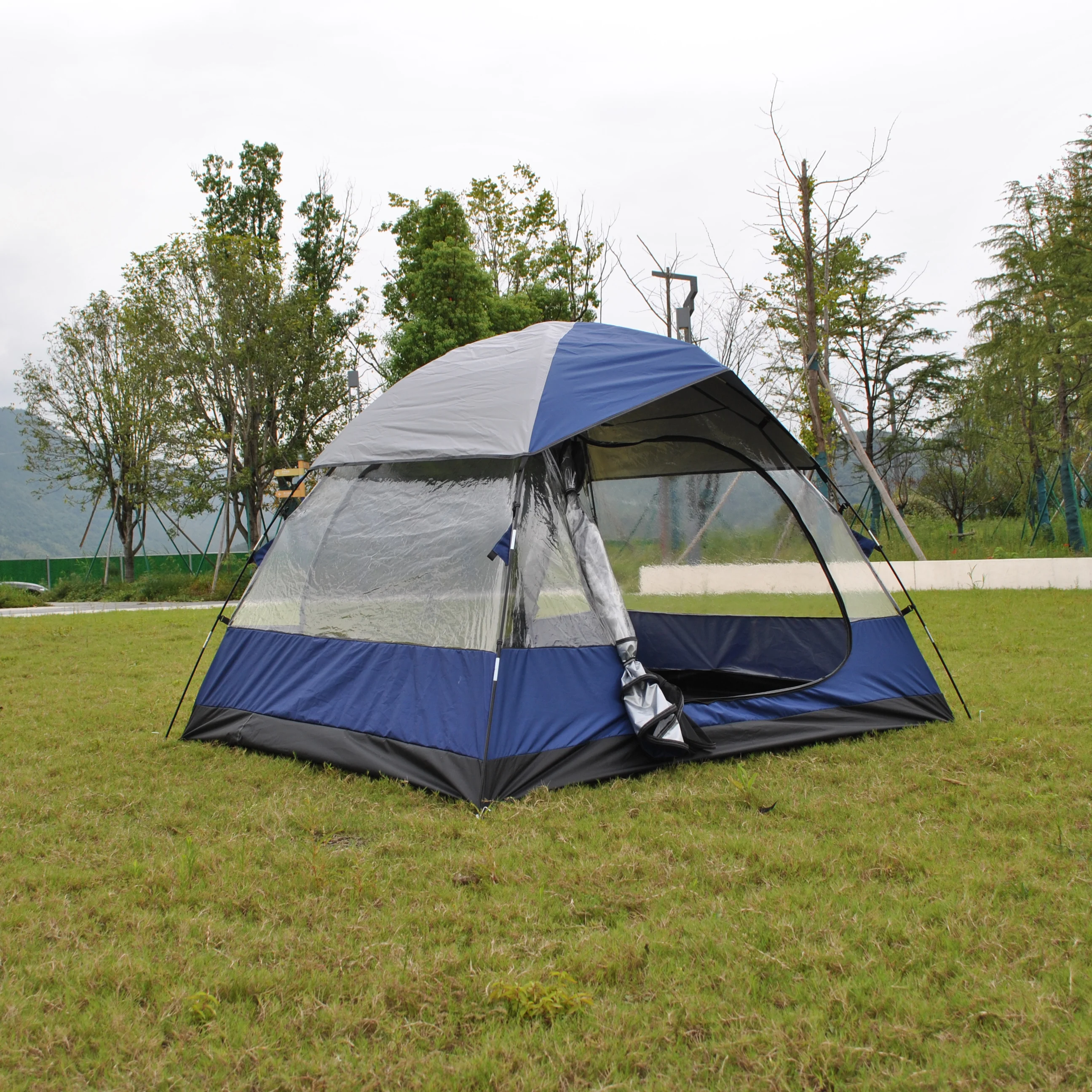 4-местная пузырьковая палатка из ПВХ — большая негабаритная погодная для