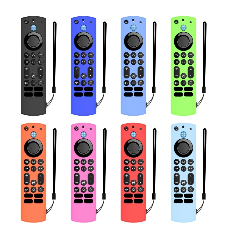 

Shockproof Full Protective Case Soft Silicone Protector for Fire TV omni Series/4 Series Remote Controller Accessory Dropship