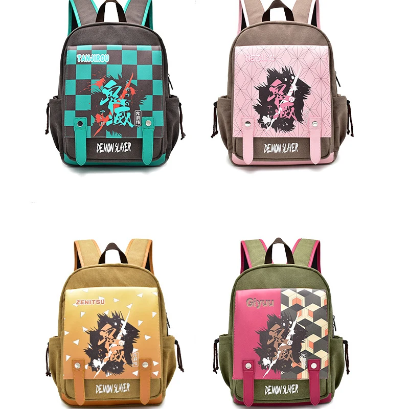 

Anime Series Dragon Ball Attack On Titan Naruto One Piece Demon Slayer New Creative Backpack Rucksack Holiday Birthday Gift