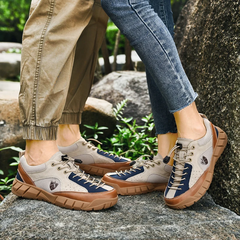 Unisex Outdoor Climbing Walking Shoes Women Breathable Comfortable Casual Sneakers Men's Trekking Climbing Walking Shoes