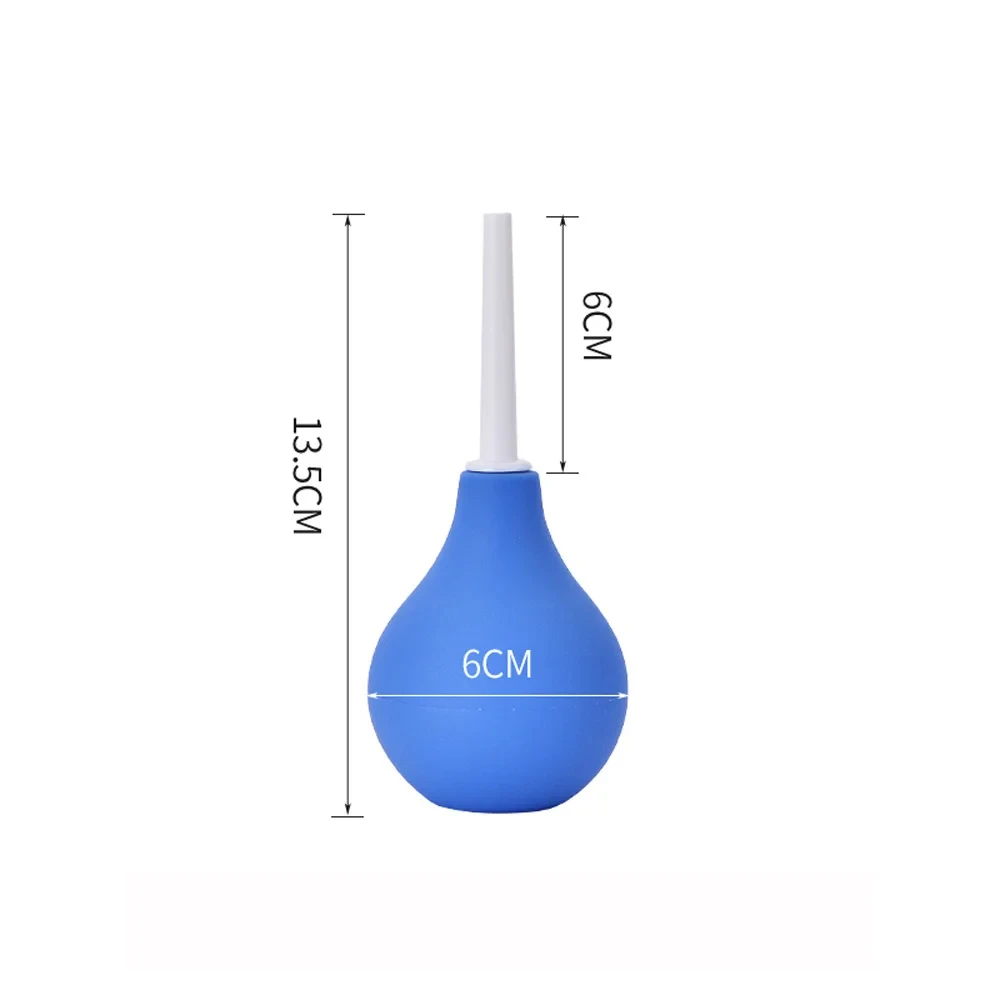 Анальный душ SHENGMEIYU синего цвета