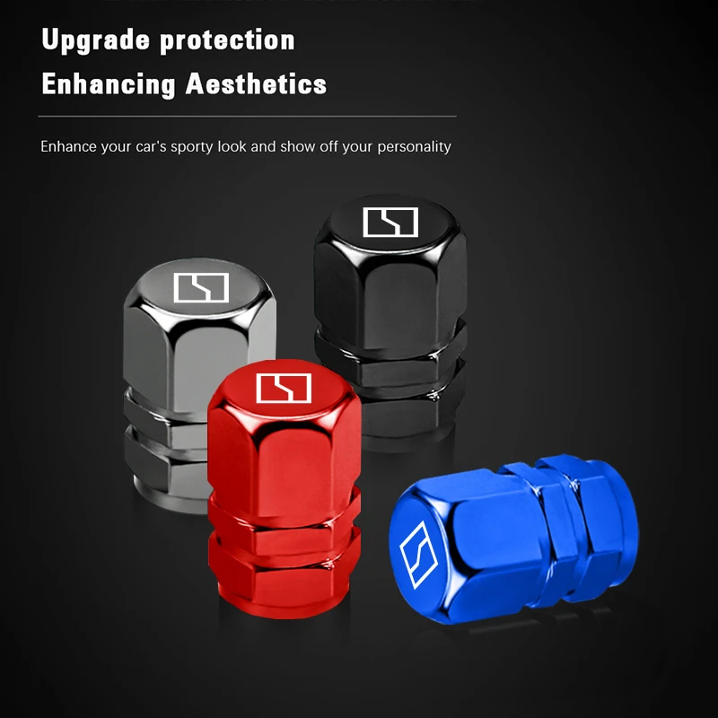 4 шт. крышки клапанов автомобильных шин из алюминиевого сплава автомобильные