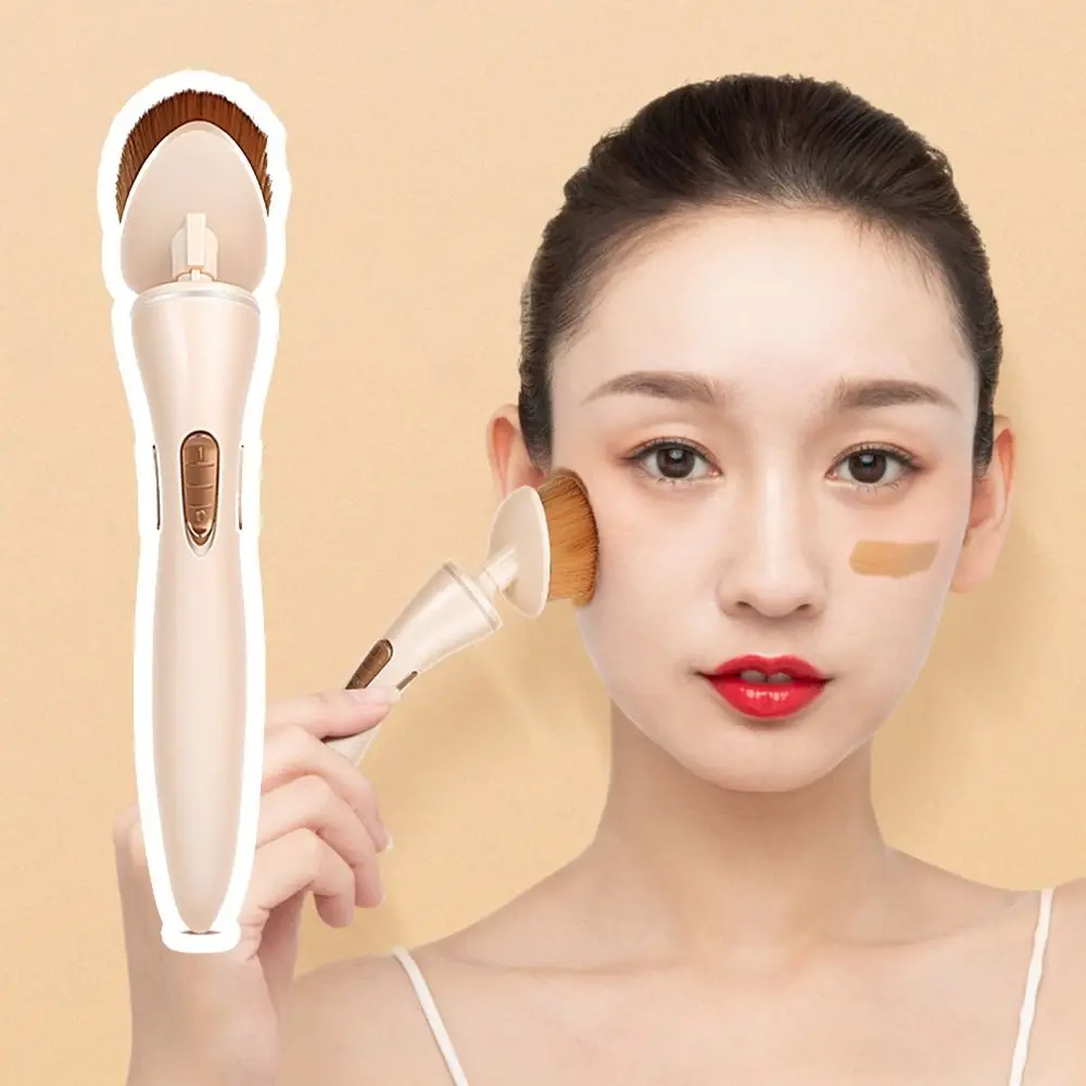 

Seamless High density Women Cosmetics Tool Blush BB Cream Electric Makeup Brush Loose Powder Brush Foundation Brush