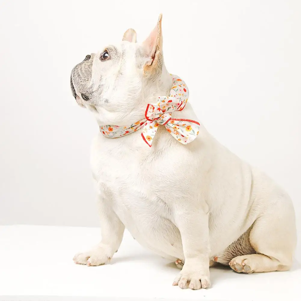 

New Pet Floral Cooling Ice Scarf Reusable Breathable Cool Ice Towel Pet Summer Collars Dog Supplies