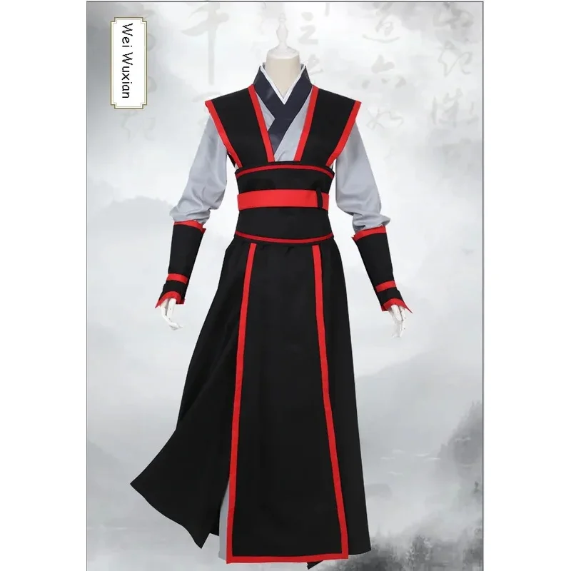 Фото CyWei Wuxian Косплей Mo XuanYu Lan Wangji Костюм Аниме Grandmaster Of Demonic Cultivation Косплей Мо Dao Zu Shi Костюм Мужчины №3