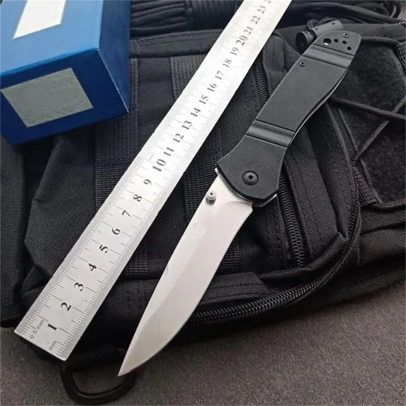 

Уличный тактический складной нож BM 710, высокая твердость, лезвие D2, Ручка G10, карманные ножи для самообороны и кемпинга