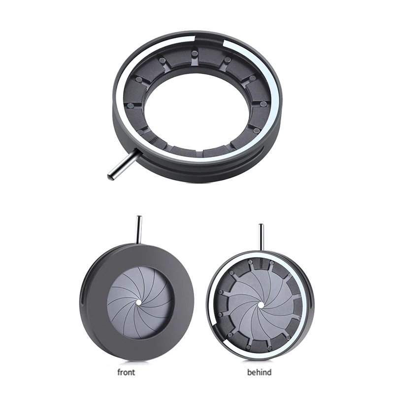 1.5-23Mm Manual Aperture Adjustable Mechanical Iris Diaphragm For Digital Camera Microscope SK23