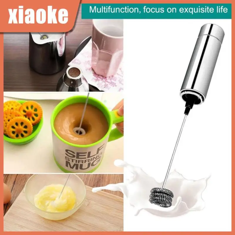 

Electric Milk Frother Handheld Milk Foamer Coffee Maker Kitchen Mixer Milk Cappuccino Frother Portable Kitchen Coffee Whisk Tool