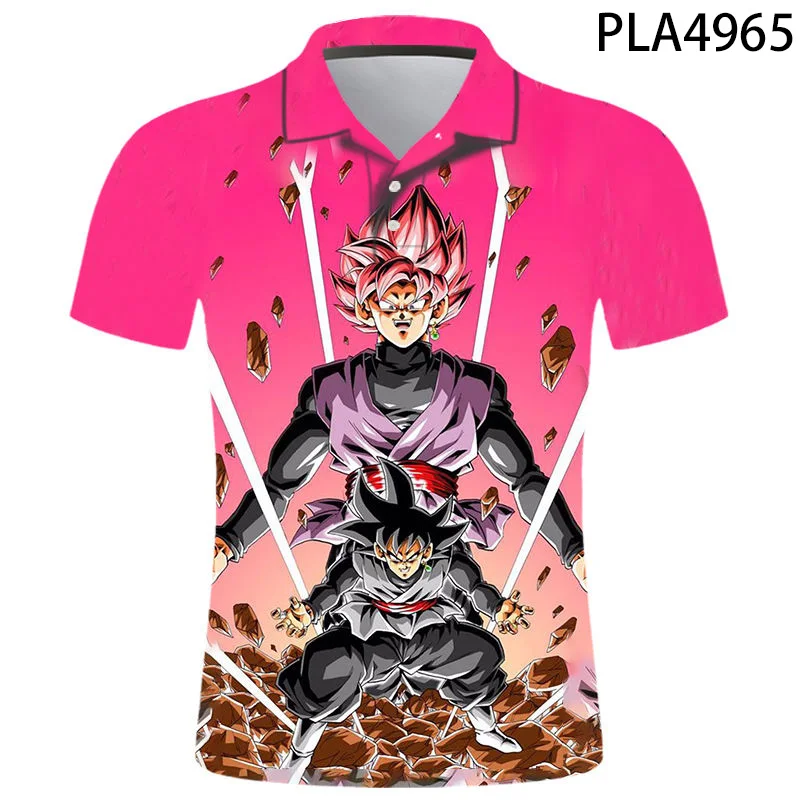 

2020 New Summer Anime 3D Print Dragon Men Polo Shirt Fashion Streetwear Casual Summer Hombres Harajuku Short Sleeve Cool Ropa
