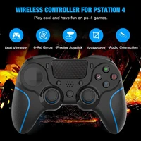wireless bluetooth game controller back key programming gamepad joystick for ps4 android6 0 ios11 0 pc double vibration