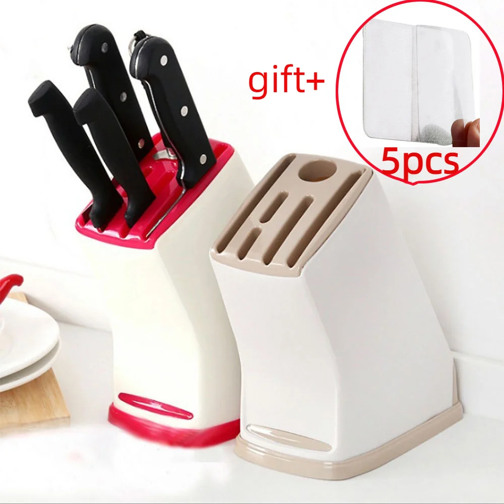 

Прочный с пластиковой полкой для хранения, кухонные креативные принадлежности, многофункциональный нож для столовых приборов, дренажный упаковочный держатель для ножа