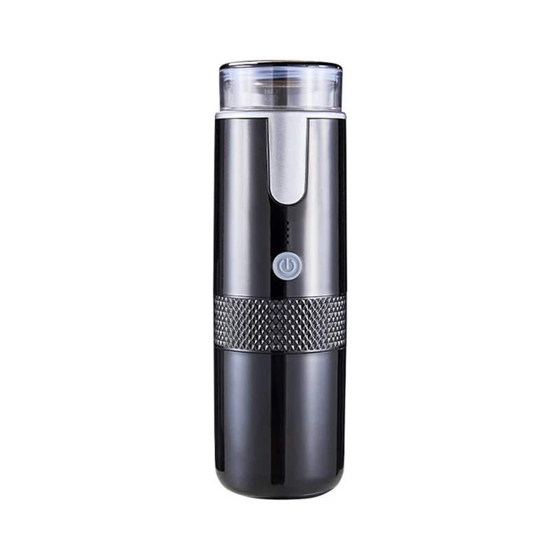 Rechargeable Espresso Machine Portable Car Coffee Make Groun