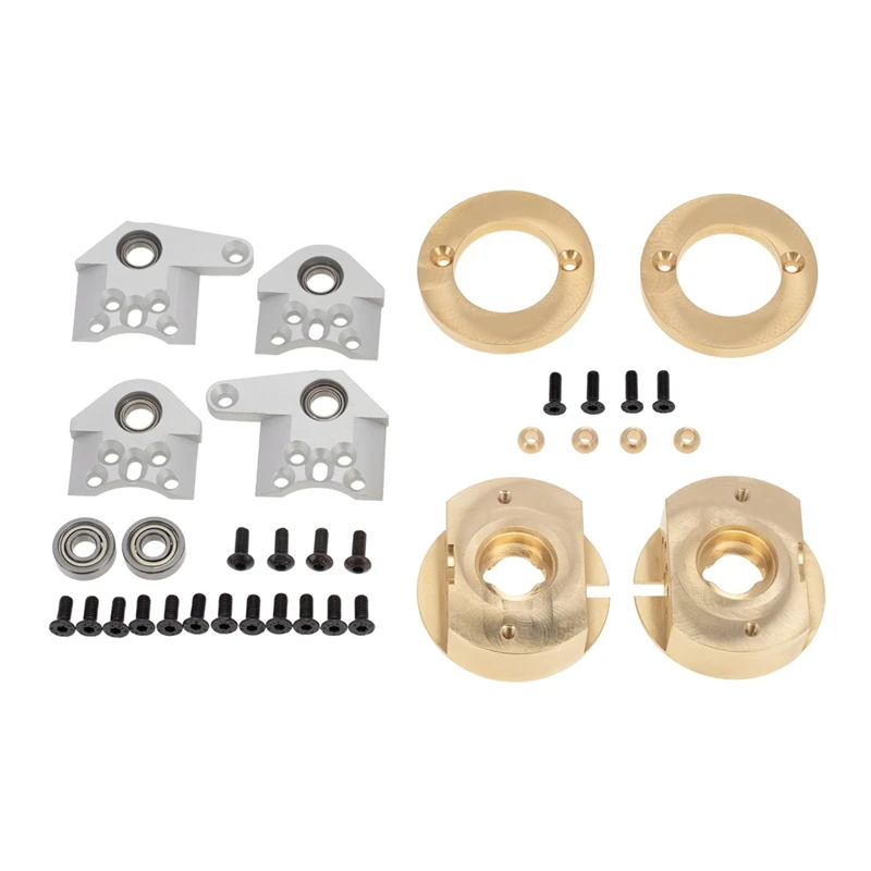 

1 Pair Brass Heavy Duty Steering Knuckles Counterweight for Axial Wraith RR10 1/10 RC Crawler Car Upgrade Parts