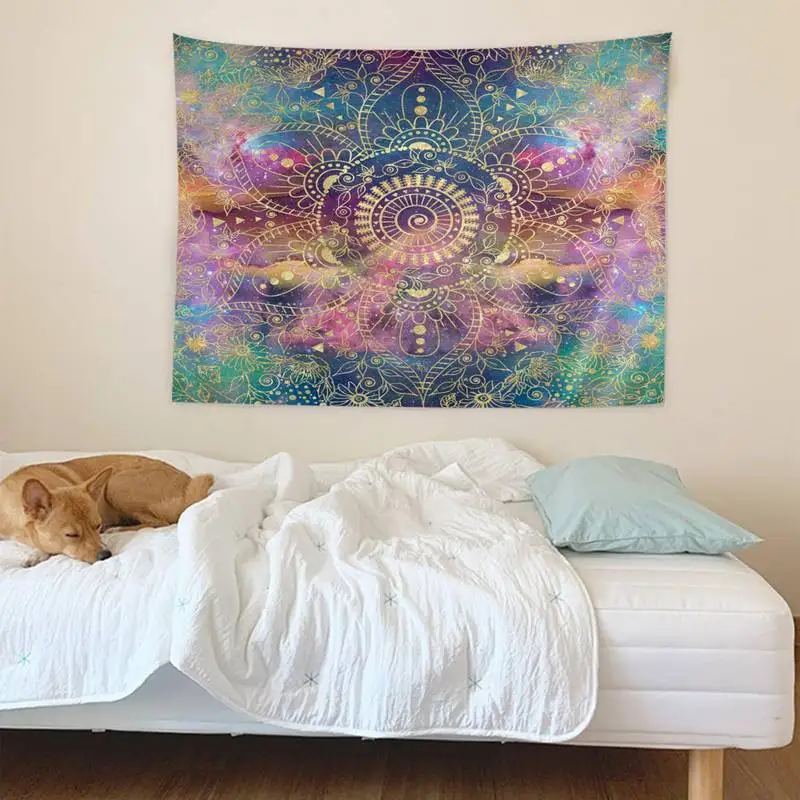 

Indian Mandala Japanese Tapestry Art Printing Cheap Hippie Wall Hanging Bohemian Wall Tapestries
