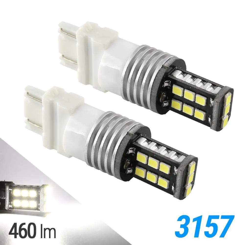 

1 Pair T25 3156 Canbus 2835 15smd Reversing Lights High Power Energy Saving Low Power Consumption Turn Signal Led Brake Lights