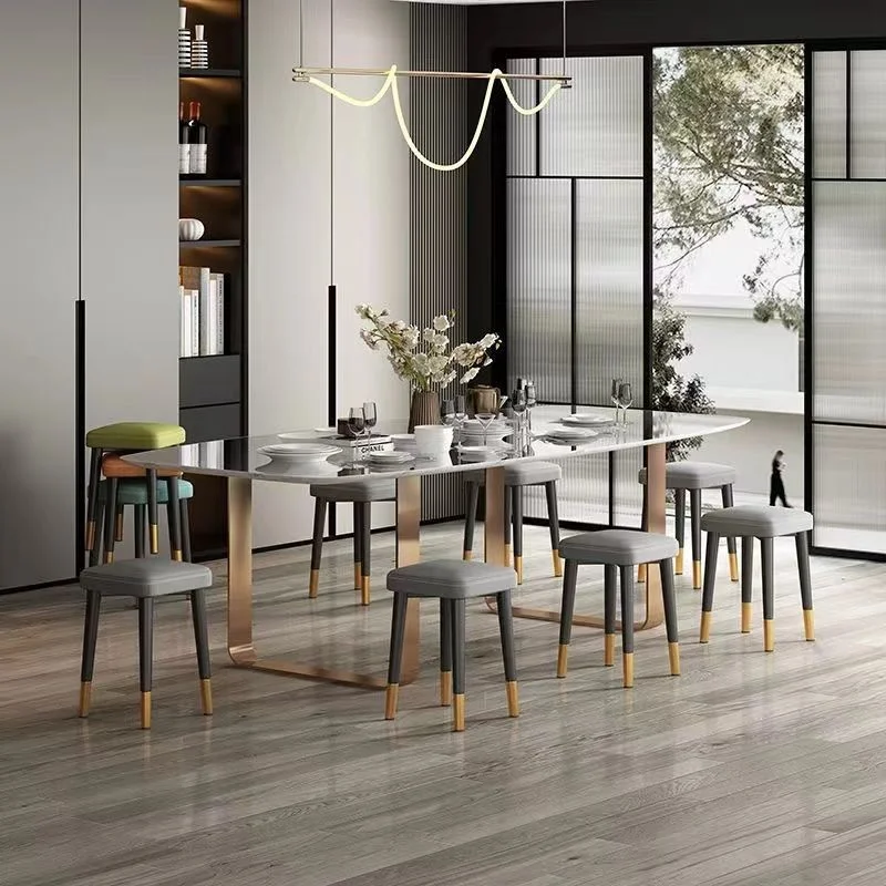 Стулья для домашнего использования студенческие спальные квадратные стулья