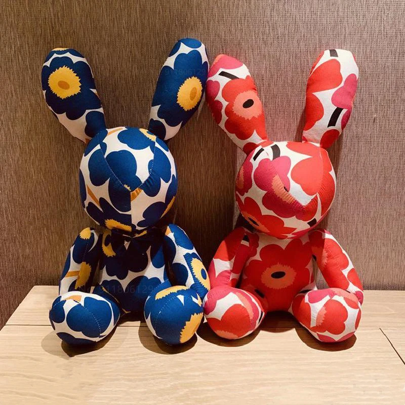 

36cm Plush Toy Cute Stuffed Diamond Inlay Rabbit Soft Cushion Bunny Pillow Doll Birthday Gift Children Baby Accompany Sleep Toys