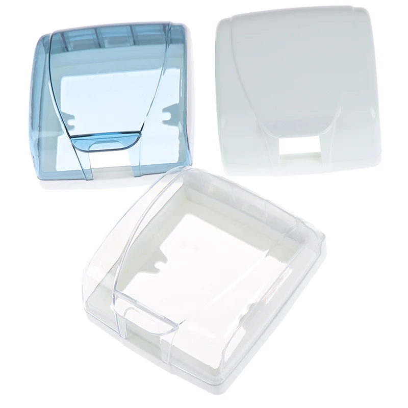 

118mm*100mm*45mm Plastic Wall Switch Waterproof Cover Box 86 Type Wall Light Panel Socket Flip Cap