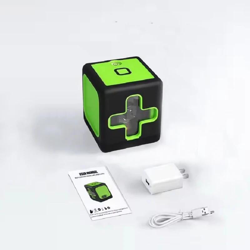 

Мини-лазерный Уровень С 2 Линиями, Самовыравнивающийся, С Зеленым Лучом