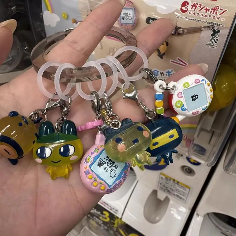 Коллекционный брелок-подвеска Bandai Tamagotchi Gashapon Character Charms Series 03: Маметчи, Меметчи, Кучипатчи (держатель для зонта) (art.: 3920da74c05f7) - 3920da74c05f7