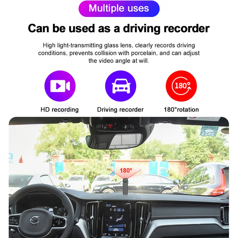 Мини-камера ночного видения маленькая Беспроводная полицейская камера для тела