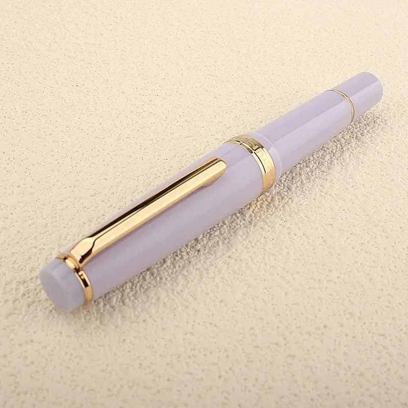 Jinhao 82 мини перьевая ручка вращающаяся чернильная Золотая EF F Перо элегантная