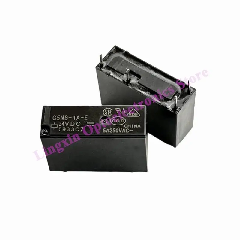 

20 шт. G5NB-1A-E-5V G5NB-1A-E-12V G5NB-1A-E-24V HF46F силовое реле G5NB-1A-E 5 В 12 В 24 В постоянного тока 4-контактный 5 А 250 В переменного тока SPST-НО 100% оригинальный новый