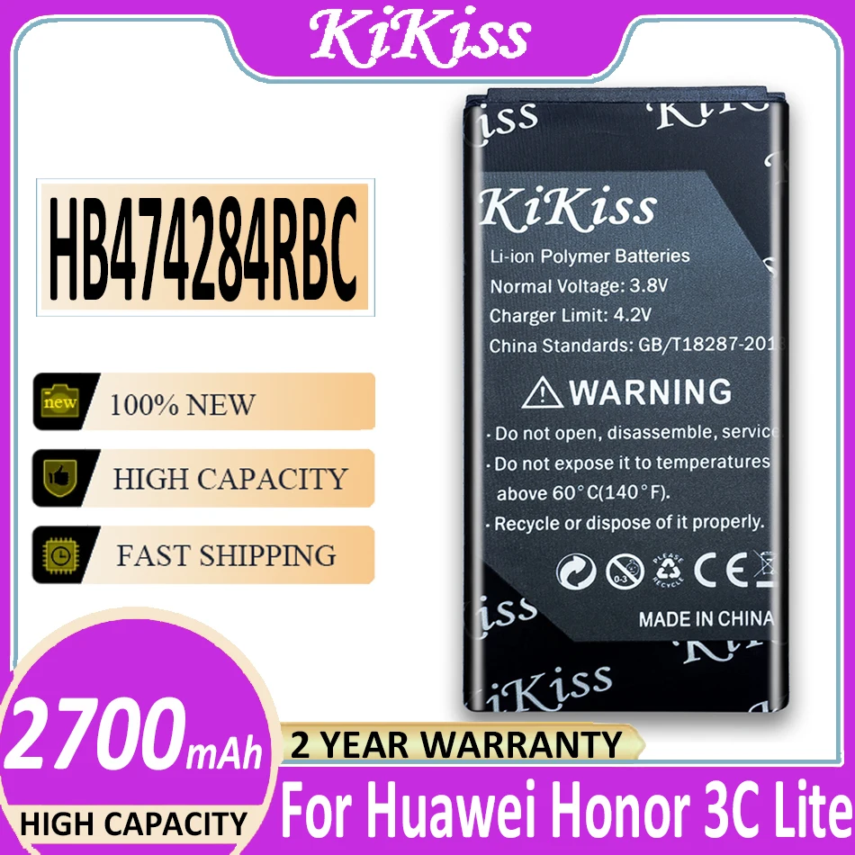HB474284RBC Аккумулятор для Huawei Y550, Y560, Y625, Y635, Y5, G521, G620, для Honor 3C Lite, Y550-L01, Y560, Y625, Y635, Y5