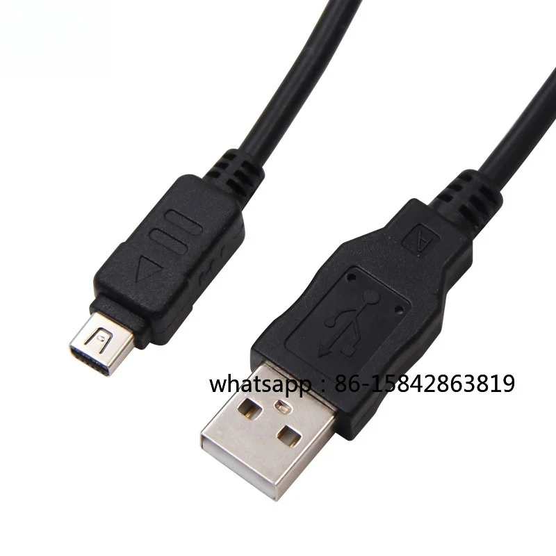 Фото 12-контактный USB-кабель для зарядки и передачи данных для цифровых камер Olympus, кабель для передачи данных CB-USB5/Cb-USB6, 12-контактный USB-кабель, аксессуары для кабелей передачи данных №2