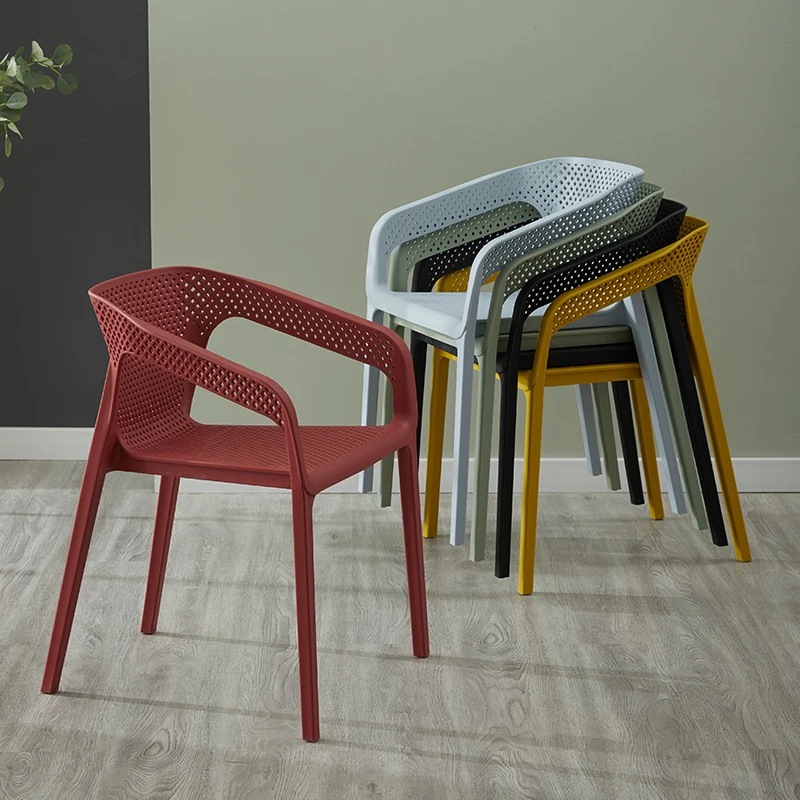 

Comfortable Patio Dining Chairs Modern Luxury Nordic Bedroom Designer Lounge Chair Plastic Garden Sillas De Comedor Furniture