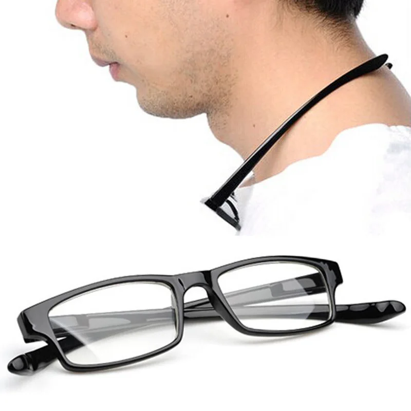 

Hanging Neck Men Women Reading Glasses Comfortable Ultra-Light Spring Legs Anti-Fatigue Presbyopia Glasses + 1.0 To + 4.0