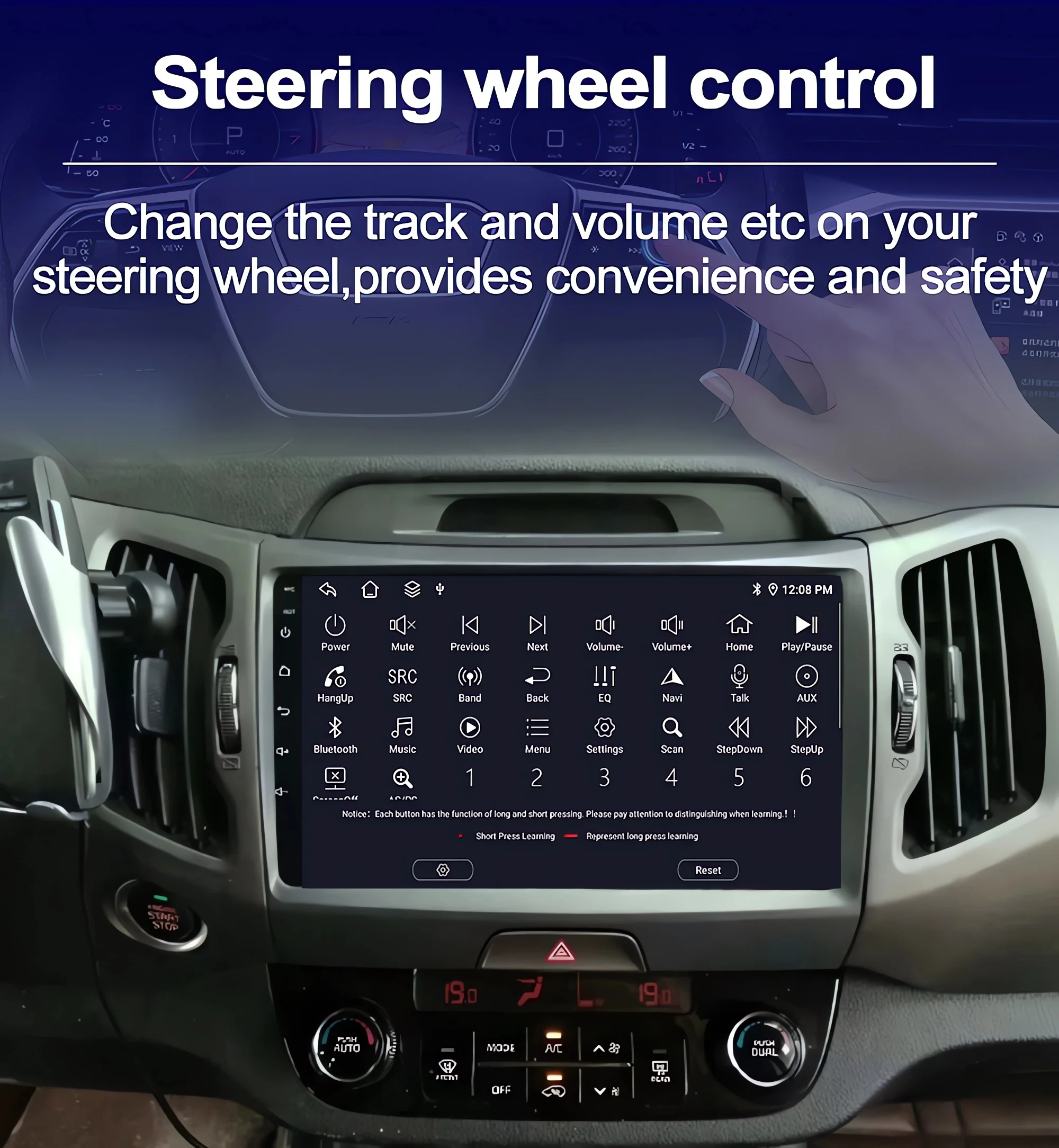 Фото 9-дюймовый мультимедийный видеоплеер с Android-системой для Alfa Romeo MiTo 955 2008-2016, GPS-навигация, QLED сенсорный экран №5