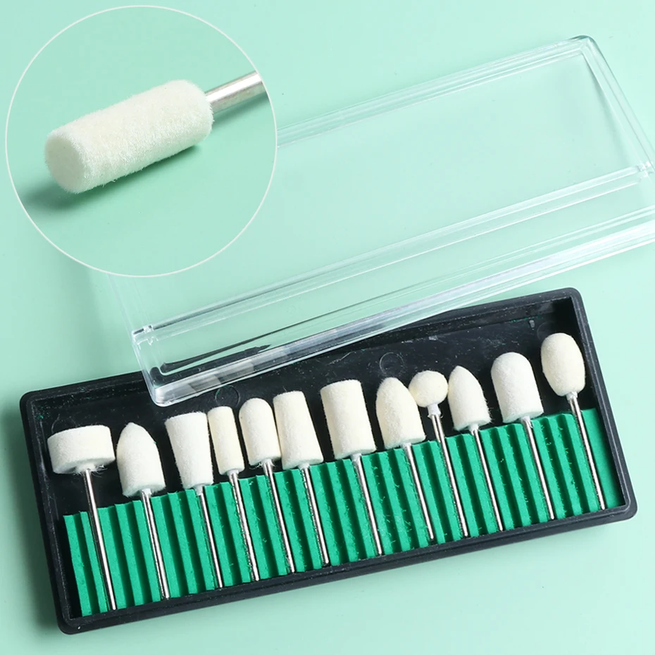 

Алмазные сверла для ногтей, набор керамических фрез, заусенцев для кутикулы, гель-лака, инструменты для полировки