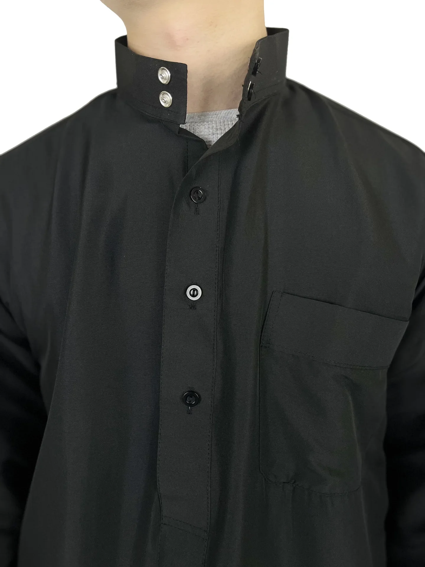 2024 новый летний кафтан мусульманский мужской с коротким рукавом и принтом