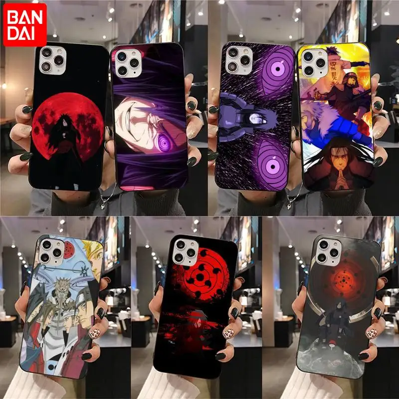 

Naruto Uchiha Madara Senju Phone Case For iphone 13 12 11 Pro Mini XS Max 8 7 Plus X SE 2020 XR cover