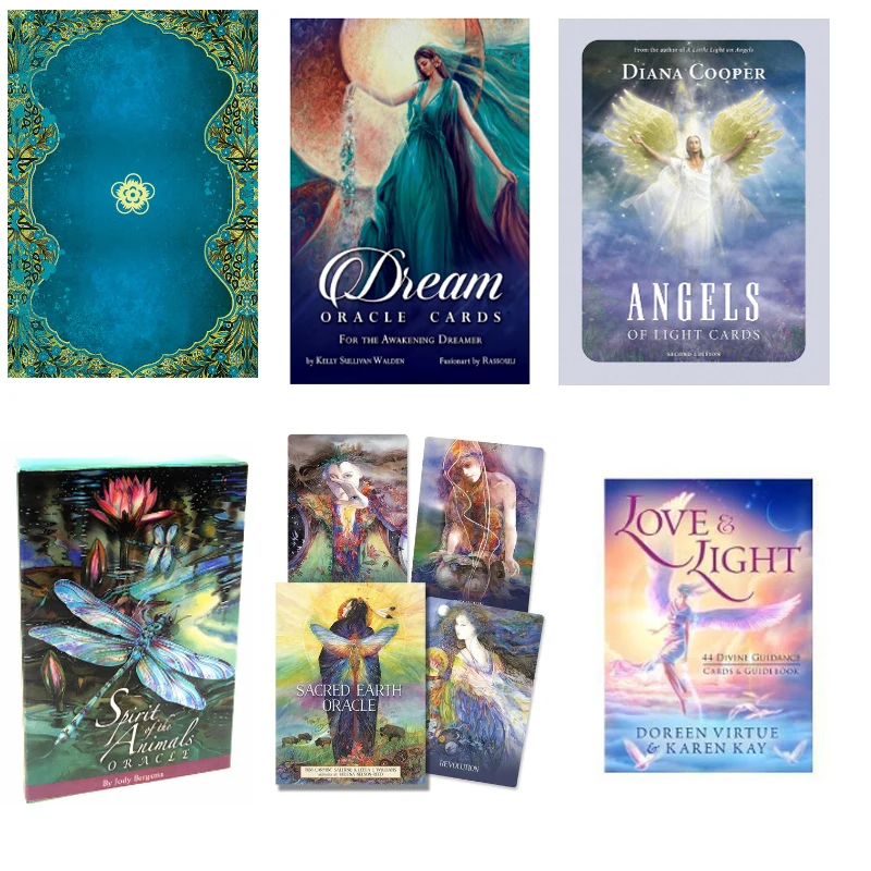 

Dream Oracle Cards Spirit Of Animal Gaia Earth Wisdom Tarot cards English PDF Guidebook For personal use