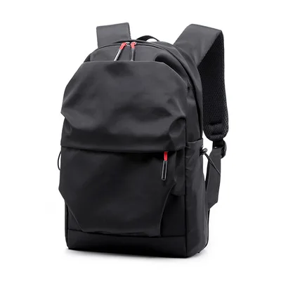 

2022 Nylon cloth shoulder bag slip surface trendy men's school bag large capacity Japanese and Korean business computer backpack
