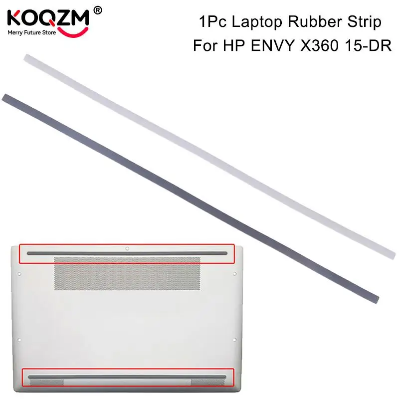 1pc Rubber Strip Laptop Bottom Shell Cover Foot Pad For HP E