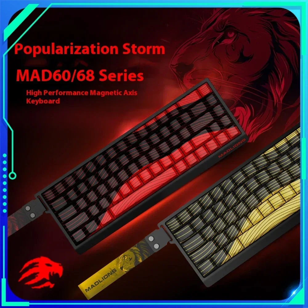 MADCATZ MAD 60/68HE игровая клавиатура с возможностью горячей замены магнитный
