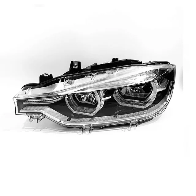 

Headlight Car Half Assembly Fit For 3 Series F30 2015-2018 Full LED Complete Plug&Play Aftermarket Partsmodified Front Headlight