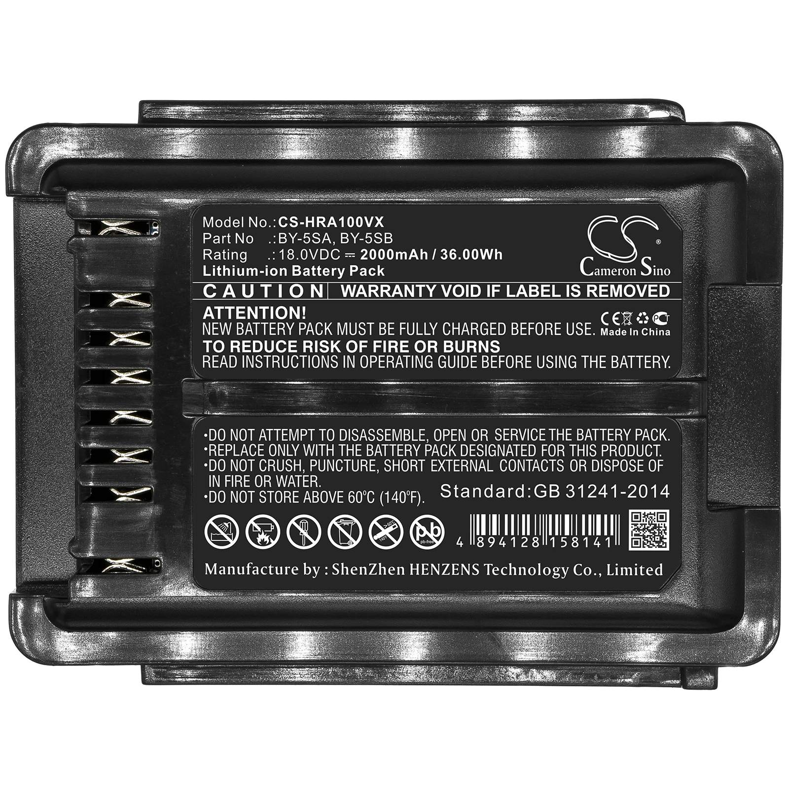 

Generic 2000mA Battery for Sharp EC-AH5,EC-AH50S,EC-AP500,EC-AP500-P,EC-AP500-Y,EC-AP700,EC-SX530-P BY-5SA,BY-5SB