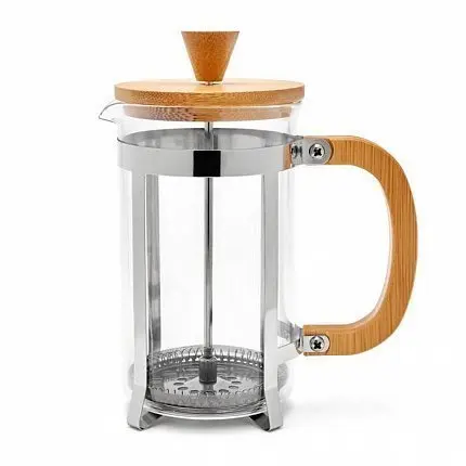 Кофейник френч пресс Bamboo (0.6 л) светлое дерево W23001060 Walmer|Кофейники| |